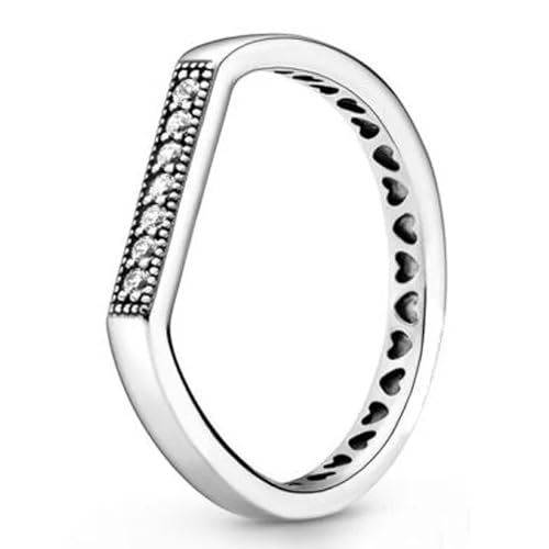 PARWANA Ring Ringe Damen Bijouterie Herren Frauen Ring Für Damen Schmuckzubehör 9 C von PARWANA