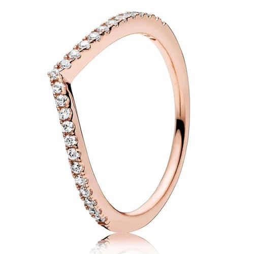 PARWANA Ring Ringe Damen Bijouterie Herren Frauen Ring Für Damenschmuck 5 C von PARWANA