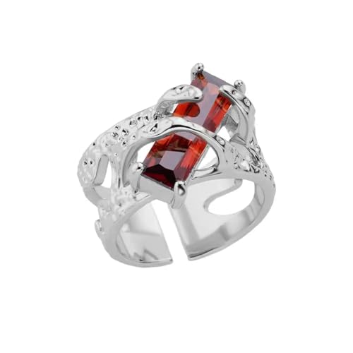 PARWANA Ring Ringe Damen Bijouterie Herren Frauen Ringe Für Damen Und Mädchen, Größenverstellbar Jz4977P von PARWANA