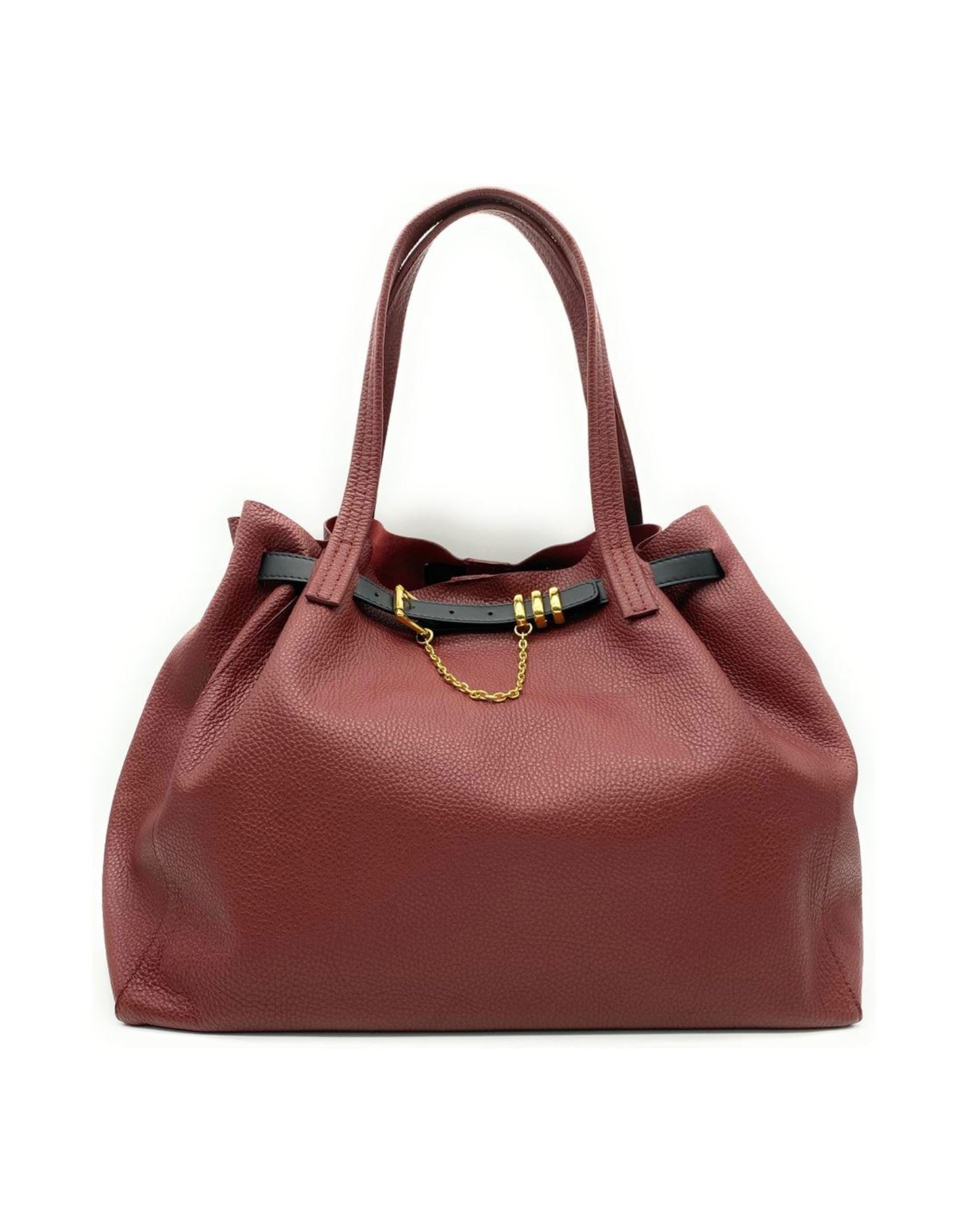 PASSIONE BAGS Schultertasche Damen Bordeaux von PASSIONE BAGS