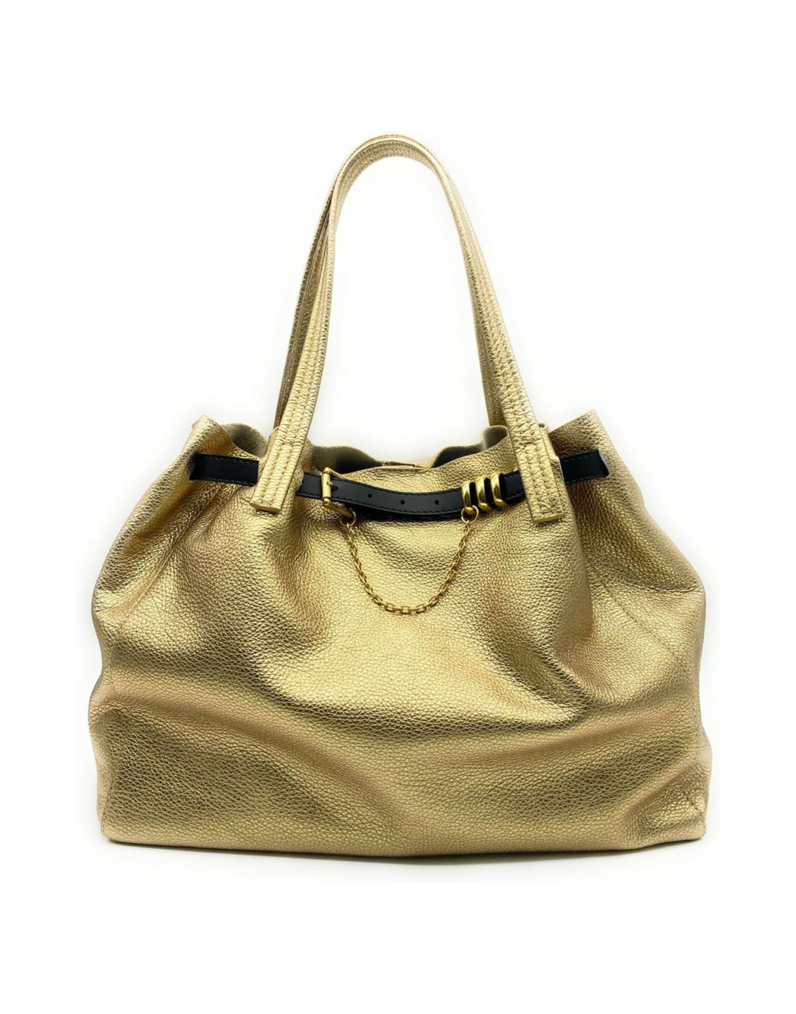 PASSIONE BAGS Schultertasche Damen Gold von PASSIONE BAGS