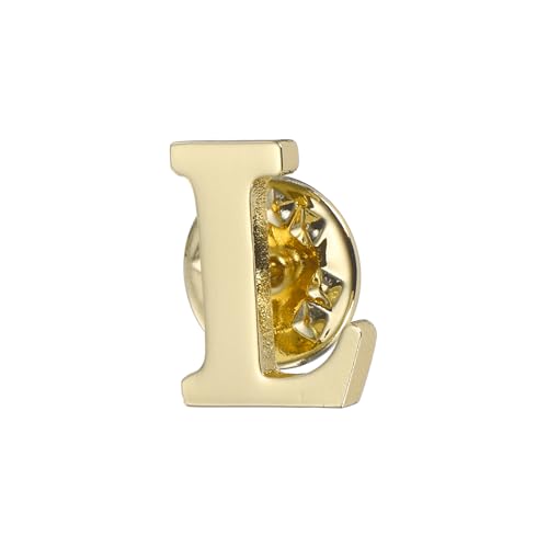 PATIKIL Brief Anstecknadeln, Anfangsbuchstabe Buchstabe L Kragen Anstecknadeln Buchstabe Broschen Anstecknadeln für Frauen Männer Hemd Kleid Anzüge Mantel Kragen, Goldton, Buchstabe L PATIKIL Brief Anstecknadeln, Anfangsbuchstabe Buchstabe L Kragen Anstecknadeln Buchstabe Broschen Anstecknadeln für Frauen Männer Hemd Kleid Anzüge Mantel Kragen, Goldton, Buchstabe L von PATIKIL