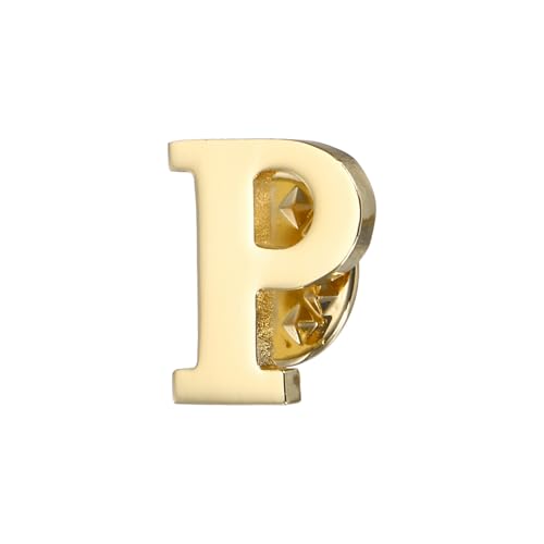 PATIKIL Brief Anstecknadeln, Anfangsbuchstabe Buchstabe P Kragen Anstecknadeln Buchstabe Broschen Anstecknadeln für Frauen Männer Hemd Kleid Anzüge Mantel Kragen, Goldton, Buchstabe P PATIKIL Brief Anstecknadeln, Anfangsbuchstabe Buchstabe P Kragen Anstecknadeln Buchstabe Broschen Anstecknadeln für Frauen Männer Hemd Kleid Anzüge Mantel Kragen, Goldton, Buchstabe P von PATIKIL