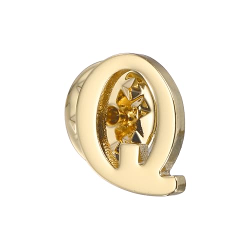 PATIKIL Brief Anstecknadeln, Anfangsbuchstabe Buchstabe Q Kragen Anstecknadeln Buchstabe Broschen Anstecknadeln für Frauen Männer Hemd Kleid Anzüge Mantel Kragen, Goldton, Buchstabe Q PATIKIL Brief Anstecknadeln, Anfangsbuchstabe Buchstabe Q Kragen Anstecknadeln Buchstabe Broschen Anstecknadeln für Frauen Männer Hemd Kleid Anzüge Mantel Kragen, Goldton, Buchstabe Q von PATIKIL