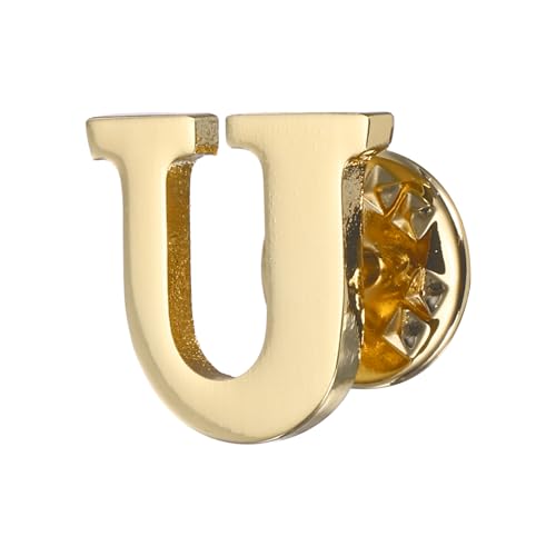 PATIKIL Brief Anstecknadeln, Anfangsbuchstabe Buchstabe U Kragen Anstecknadeln Buchstabe Broschen Anstecknadeln für Frauen Männer Hemd Kleid Anzüge Mantel Kragen, Goldton, Buchstabe U PATIKIL Brief Anstecknadeln, Anfangsbuchstabe Buchstabe U Kragen Anstecknadeln Buchstabe Broschen Anstecknadeln für Frauen Männer Hemd Kleid Anzüge Mantel Kragen, Goldton, Buchstabe U von PATIKIL