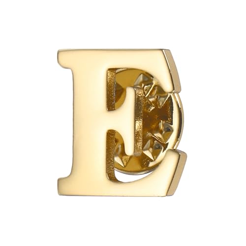 PATIKIL Brief Broschen, Anfangsbuchstabe Buchstabe E Kragen Broschen Buchstabe Broschen für Frauen Männer Hemd Kleid Anzüge Mantel Kragen, Goldton, Buchstabe E PATIKIL Brief Broschen, Anfangsbuchstabe Buchstabe E Kragen Broschen Buchstabe Broschen für Frauen Männer Hemd Kleid Anzüge Mantel Kragen, Goldton, Buchstabe E von PATIKIL