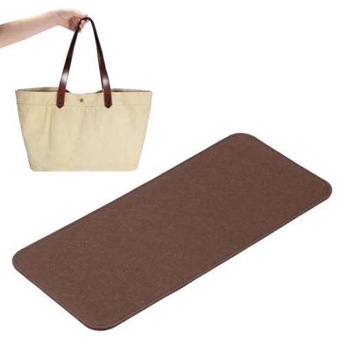 PATIKIL Filz-Basisformer 15x7 Zoll, Taschenbodenformer Pad Handtaschenfutterplatte Einsatz Bogen-Ecke für Handtaschen Tote Umhängetasche Rucksack, Braun PATIKIL Filz-Basisformer 15x7 Zoll, Taschenbodenformer Pad Handtaschenfutterplatte Einsatz Bogen-Ecke für Handtaschen Tote Umhängetasche Rucksack, Braun von PATIKIL