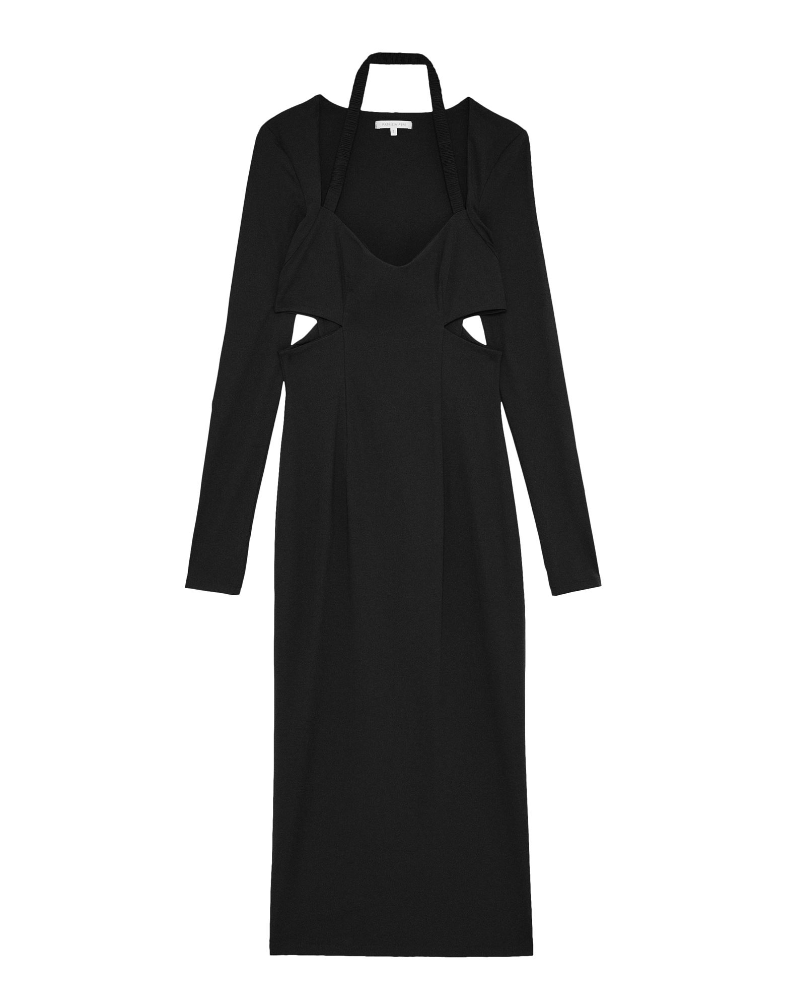 PATRIZIA PEPE Midi-kleid Damen Schwarz von PATRIZIA PEPE