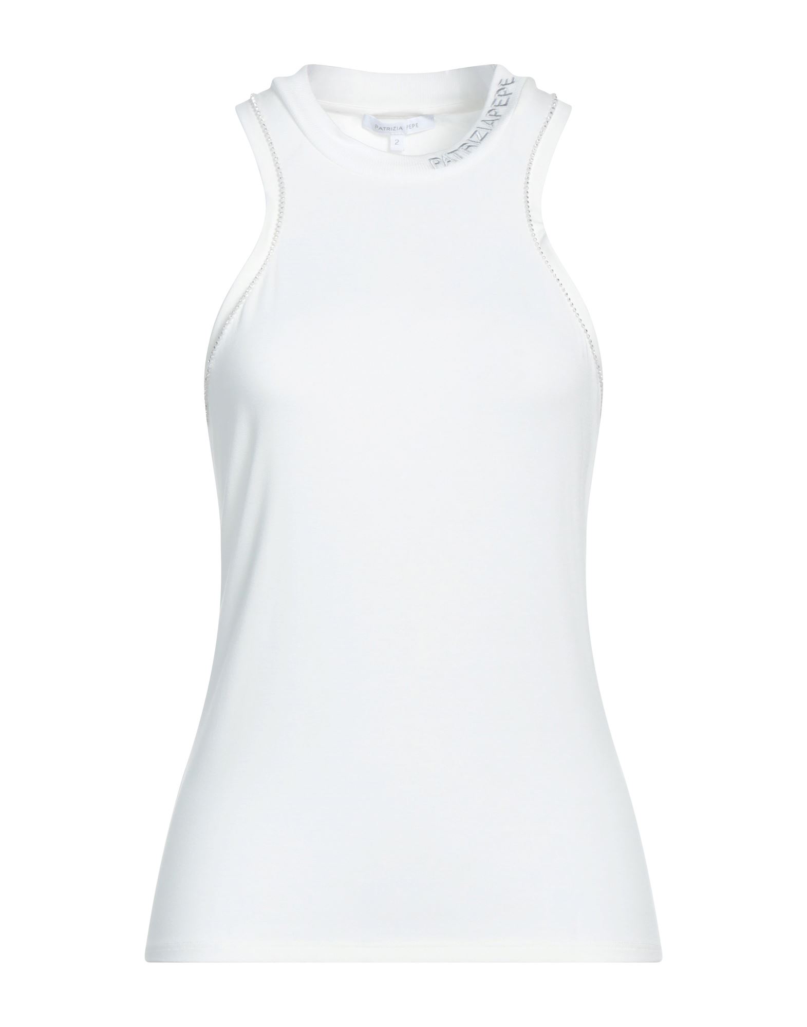 PATRIZIA PEPE Tank Top Damen Elfenbein von PATRIZIA PEPE