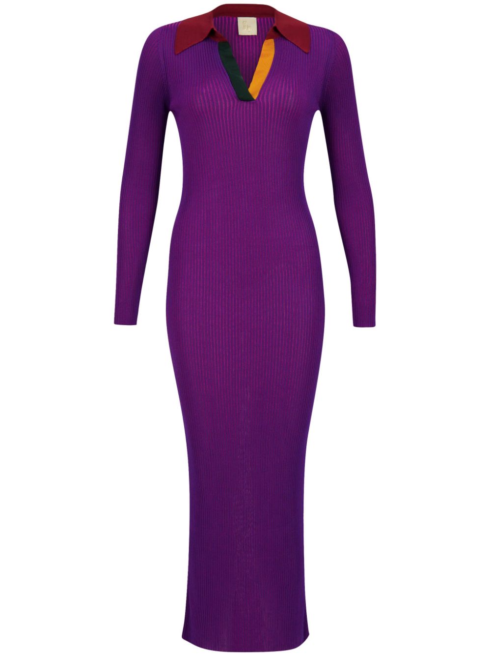 PAULA Gestricktes Maxikleid - Violett von PAULA