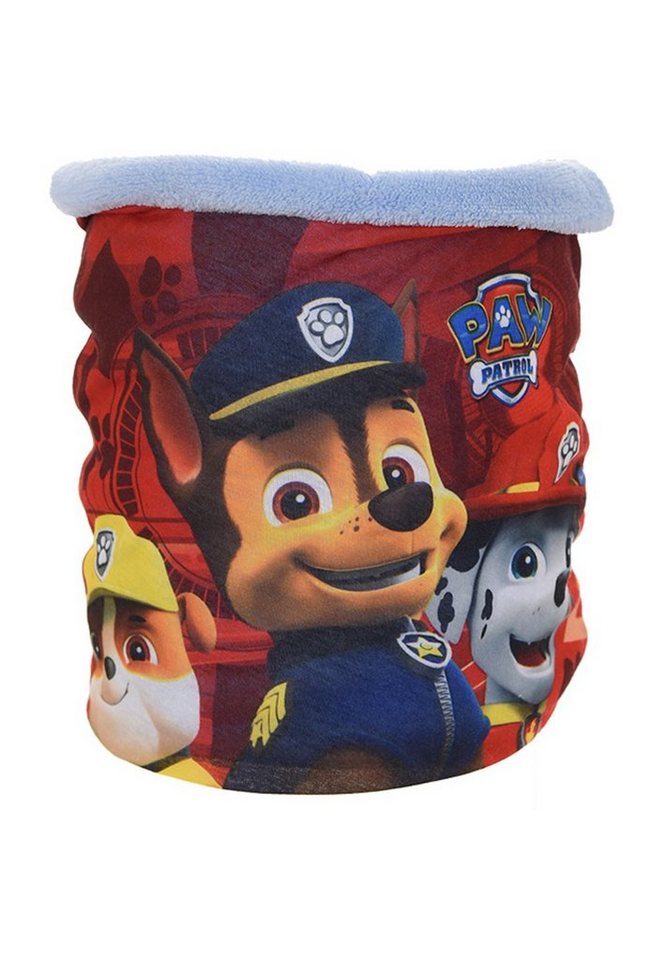 PAW PATROL Loop Marshall, Chase Kinder Jungen Winter-Schal Schlauch-Schal, Hell-Blau von PAW PATROL