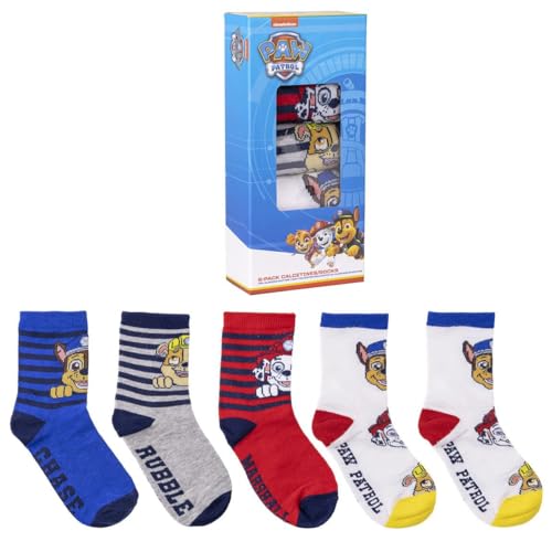 Paw Patrol Unisex Kids 5er Pack Socken, bunt, 23-26 von PAW PATROL