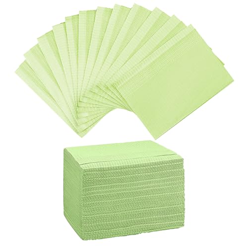 Dental Lätzchen - PEPAX 50 Stück Tattoo Dental Lätzchen 45,5 x 33 cm 3-lagige wasserdichte Tattoo Tischdecken Tablett Clean Pad Mehrzweck Grün Tattoo Lätzchen Dental Lätzchen - PEPAX 50 Stück Tattoo Dental Lätzchen 45,5 x 33 cm 3-lagige wasserdichte Tattoo Tischdecken Tablett Clean Pad Mehrzweck Grün Tattoo Lätzchen von PEPAX