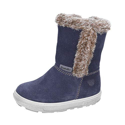 RICOSTA Kinder Winterstiefel USKY von PEPINO, Weite: Mittel (WMS),wasserfest, wasserdicht winter-boots lammfell-stiefel,nautic,23 EU / 6 Child UK von RICOSTA