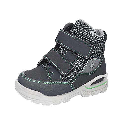 PEPINO RICOSTA Jungen Boots Lasse, Weite: Mittel (WMS),Sympatex,waschbar,gefüttert,wasserdicht,warm,See/Graphit (182),26 EU / 8.5 Child UK von PEPINO