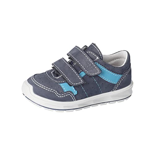 PEPINO Ricosta Jungen Low-Top Sneaker PIET,Kinder Halbschuhe,WMS:Mittel,lose Einlage,Klettverschluss,Kids,Kinderschuhe,Nautic (170),20 EU von PEPINO