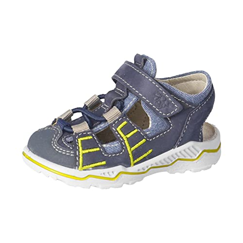 PEPINO Ricosta Jungen Sandalen MARLO,Kinderschuhe,WMS:Mittel,sommerschuhe,freizeitschuhe,offene schuhe,strandschuhe,kids,nautic (170),26 EU von PEPINO