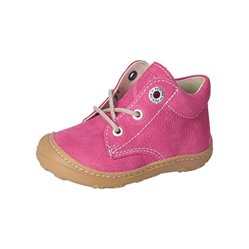 PEPINO Ricosta Mädchen Lauflernschuh Cary,Kinderboots,WMS:Mittel/Weit,Booties,Leder,Kids,junior,Kleinkinder,Kinderschuhe,pop (340),21 EU von PEPINO