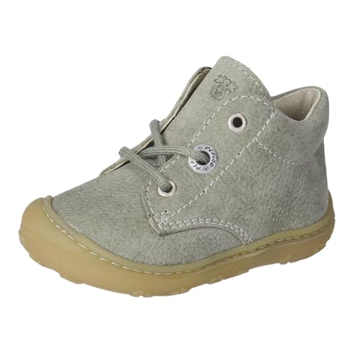 RICOSTA Mädchen und Jungen Stiefel CORY, Kinder Lauflernschuhe, Weite: Mittel, lose Einlage, terracare, booties, leder, eukalyptus (530), 24 EU von RICOSTA