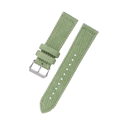 PEtbon 20mm/22mm weiches Jacquard-Uhrenarmband aus lässigem Nylon, hautfreundliches Uhrenarmband aus Cordgewebe von PEtbon