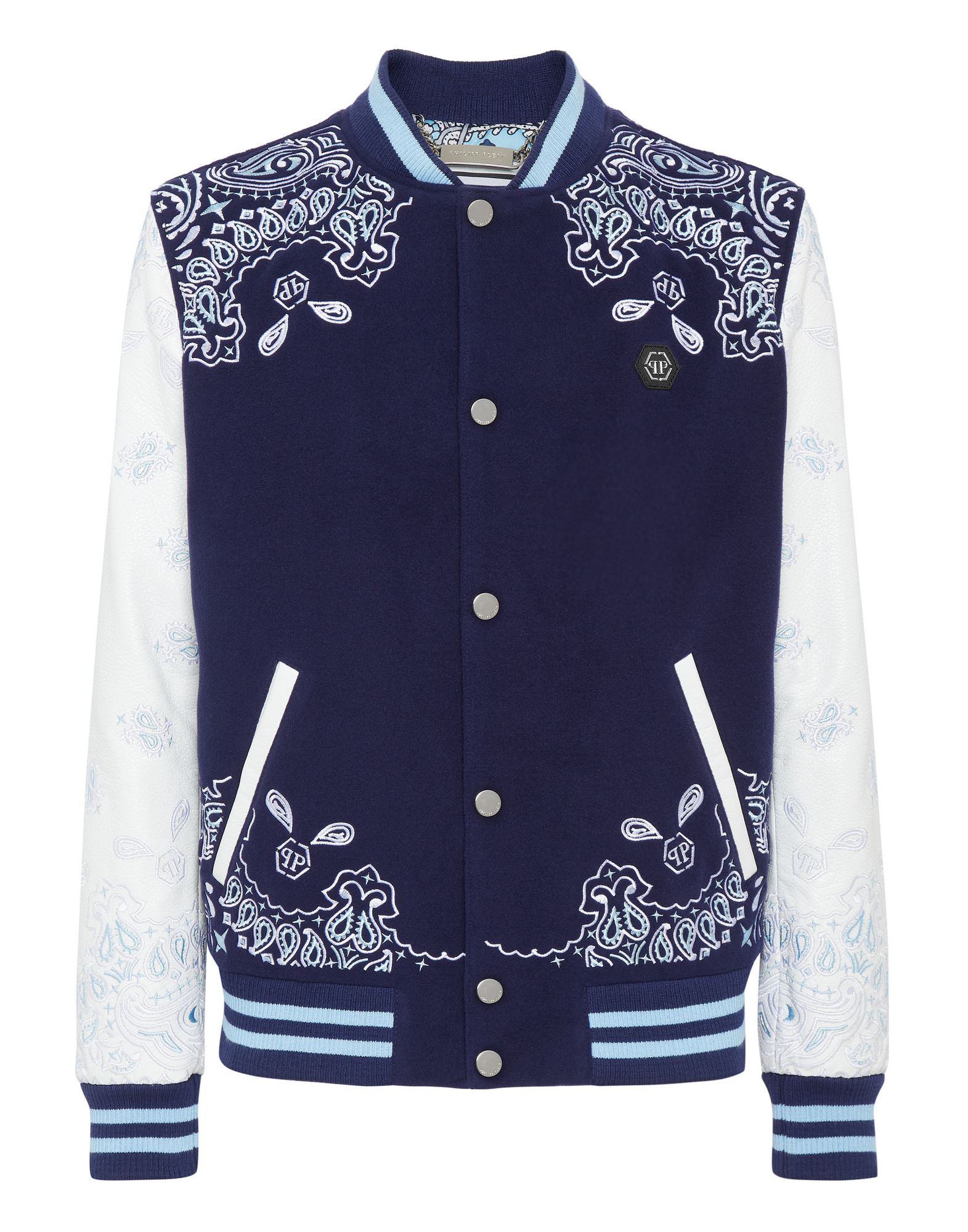 PHILIPP PLEIN Jacke & Anorak Herren Blau von PHILIPP PLEIN