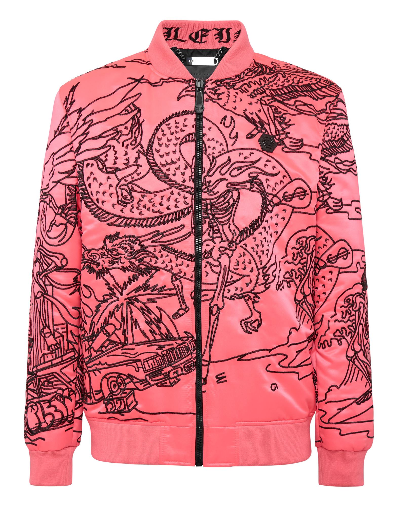 PHILIPP PLEIN Jacke & Anorak Herren Rosa von PHILIPP PLEIN