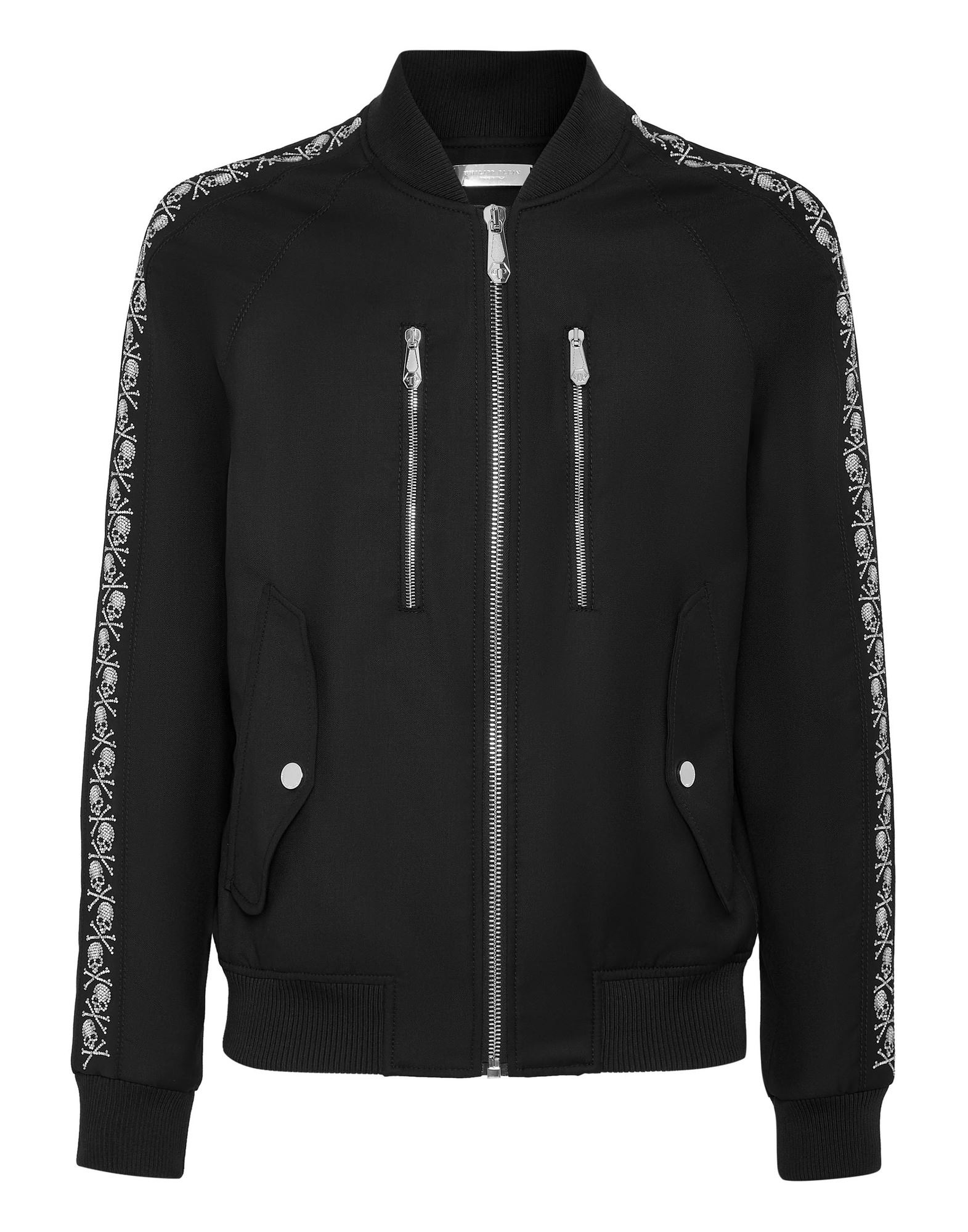 PHILIPP PLEIN Jacke & Anorak Herren Schwarz von PHILIPP PLEIN