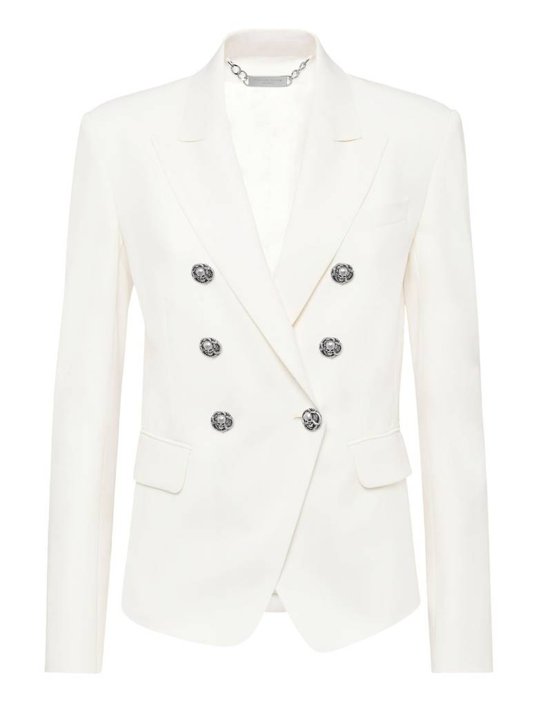 PHILIPP PLEIN Blazer Damen Weiß von PHILIPP PLEIN