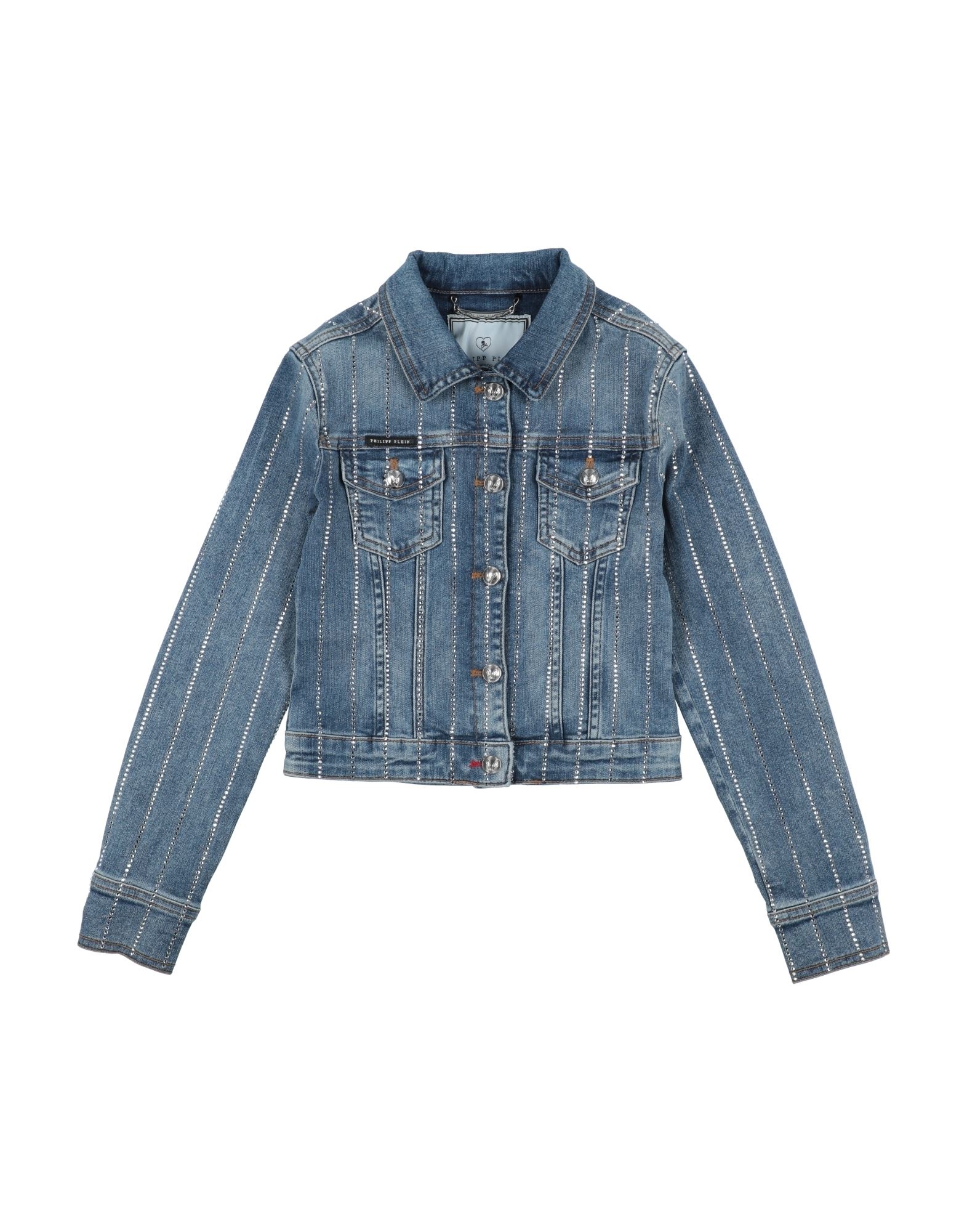 PHILIPP PLEIN Jeansjacke/-mantel Kinder Blau von PHILIPP PLEIN