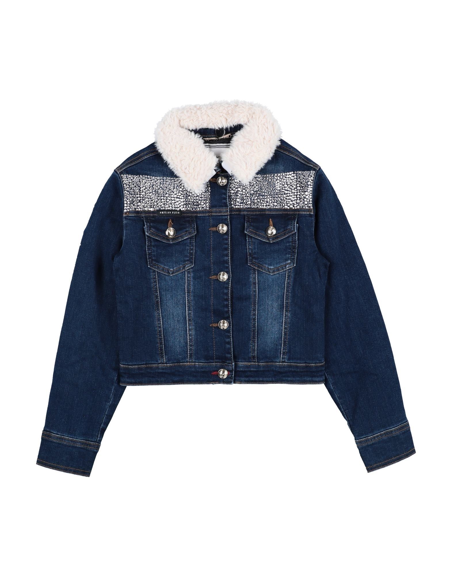 PHILIPP PLEIN Jeansjacke/-mantel Kinder Blau von PHILIPP PLEIN