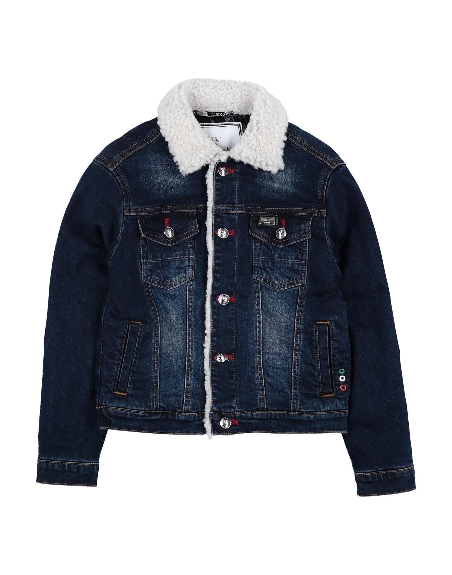 PHILIPP PLEIN Jeansjacke/-mantel Kinder Blau von PHILIPP PLEIN