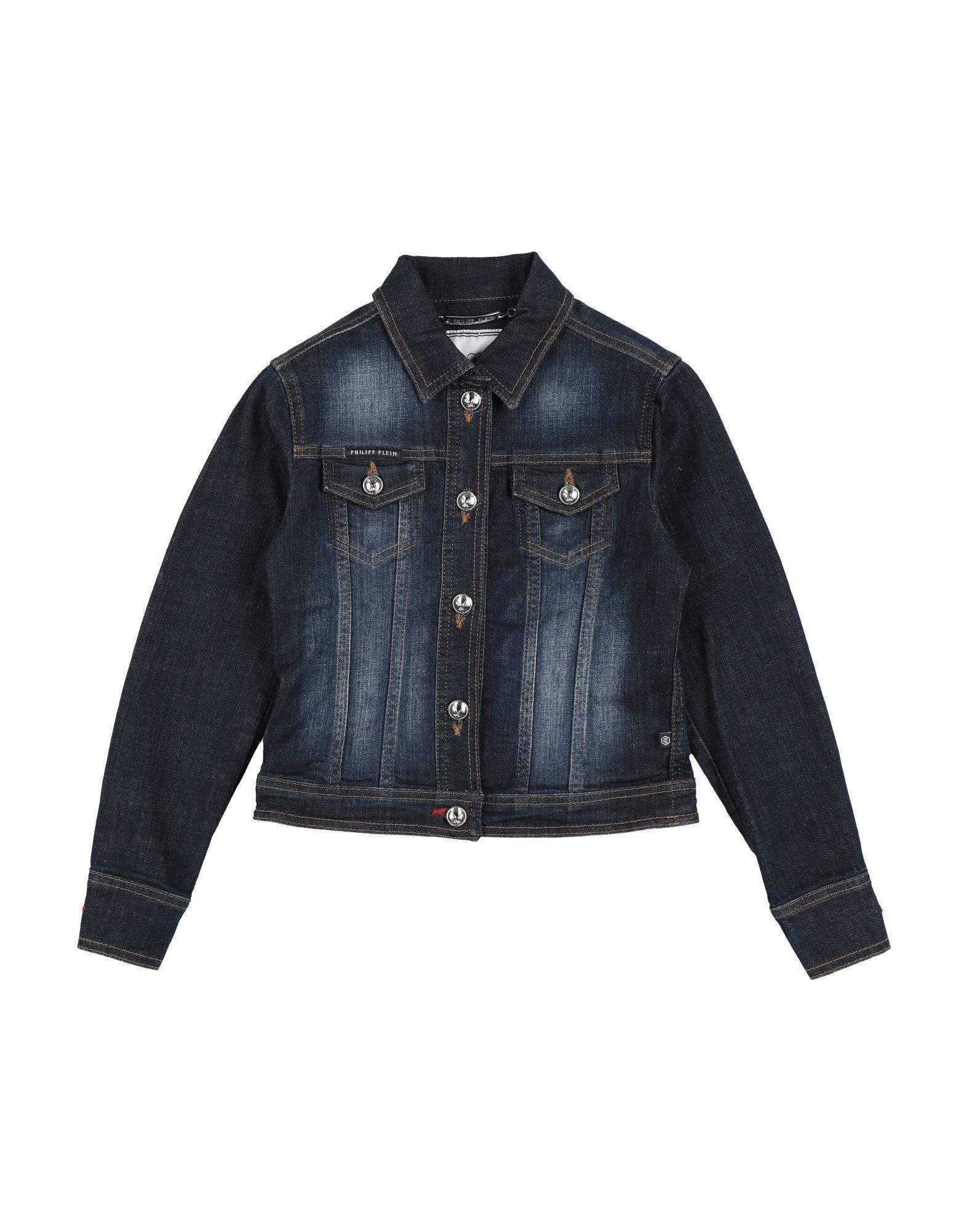 PHILIPP PLEIN Jeansjacke/-mantel Kinder Blau von PHILIPP PLEIN