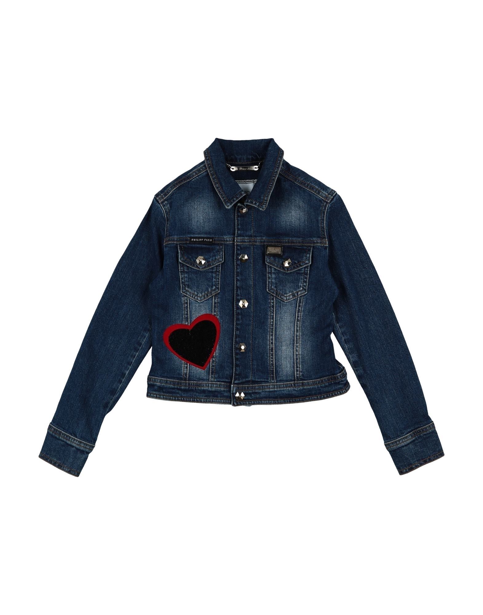 PHILIPP PLEIN Jeansjacke/-mantel Kinder Blau von PHILIPP PLEIN