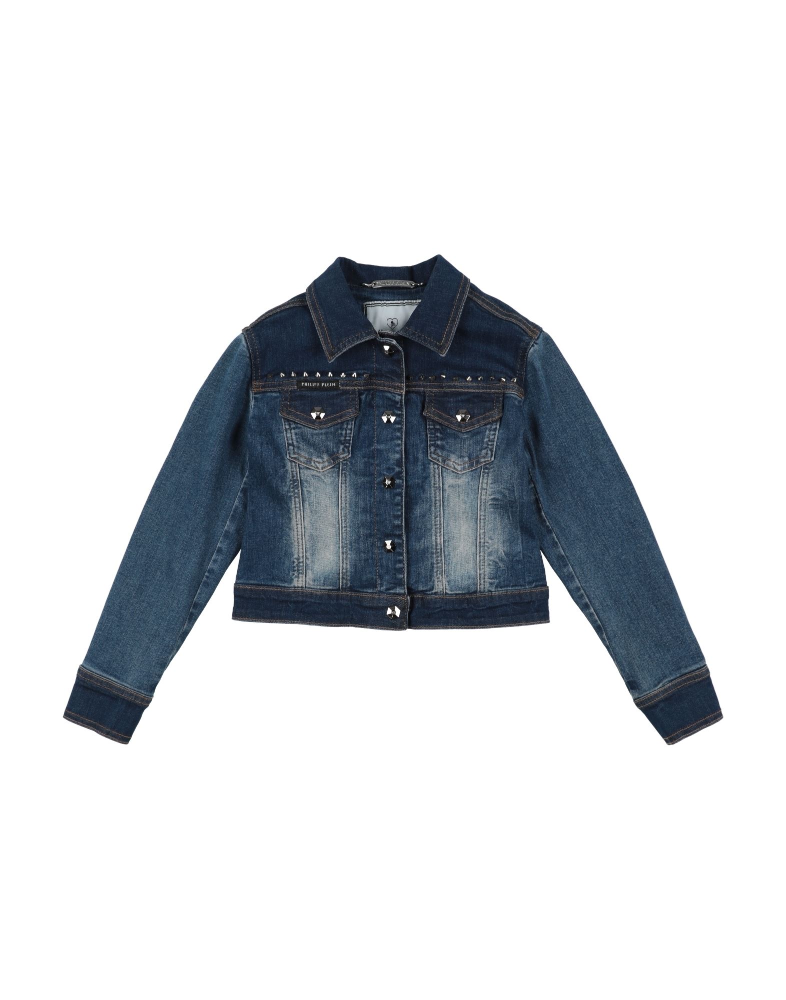 PHILIPP PLEIN Jeansjacke/-mantel Kinder Blau von PHILIPP PLEIN