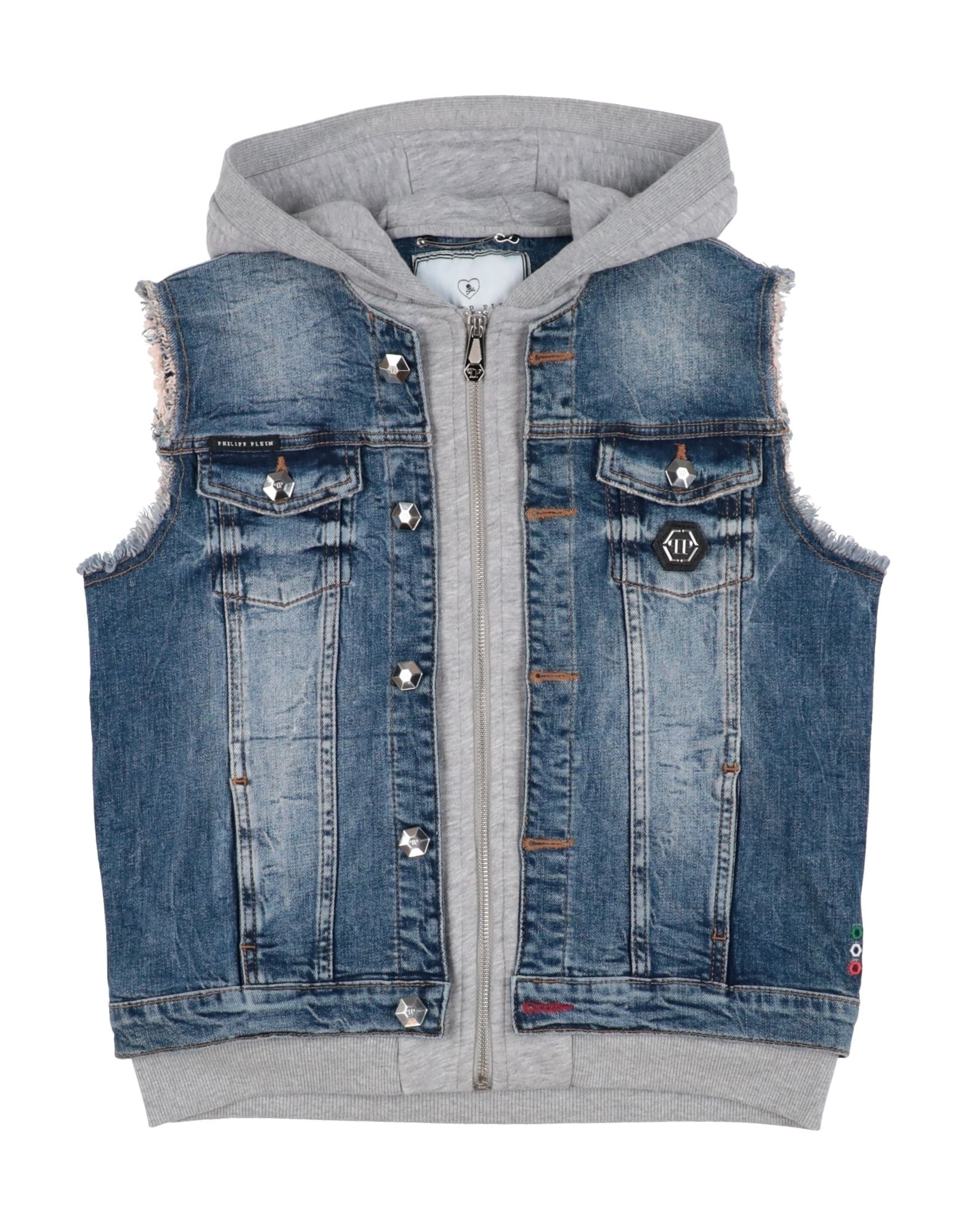 PHILIPP PLEIN Jeansjacke/-mantel Kinder Blau von PHILIPP PLEIN