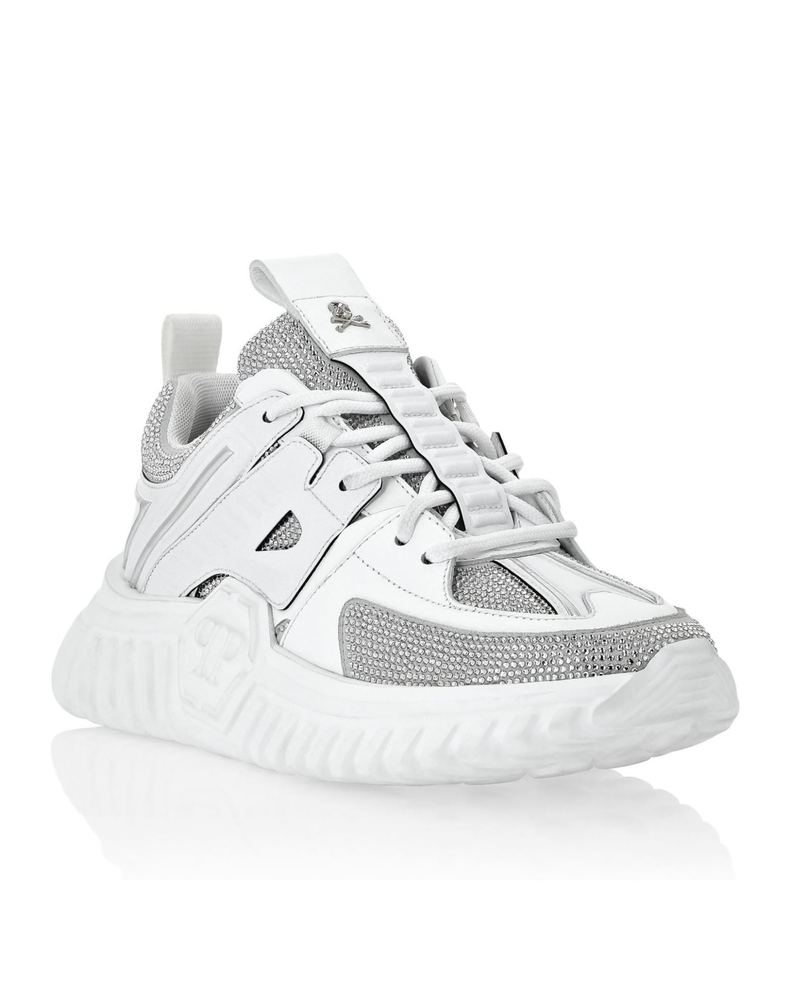 PHILIPP PLEIN Sneakers Herren Weiß von PHILIPP PLEIN