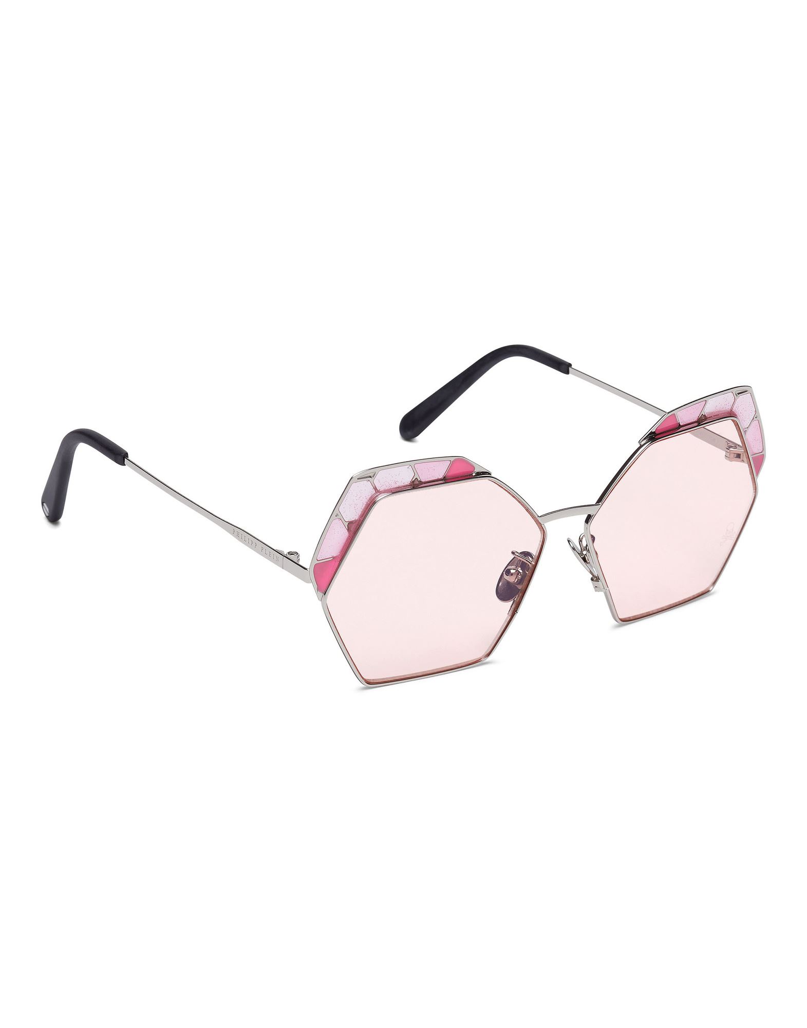 PHILIPP PLEIN Sonnenbrille Damen Grau von PHILIPP PLEIN