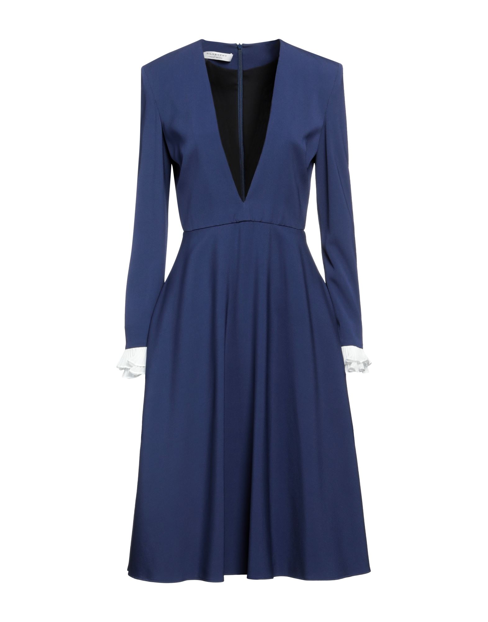 PHILOSOPHY di LORENZO SERAFINI Midi-kleid Damen Marineblau von PHILOSOPHY di LORENZO SERAFINI