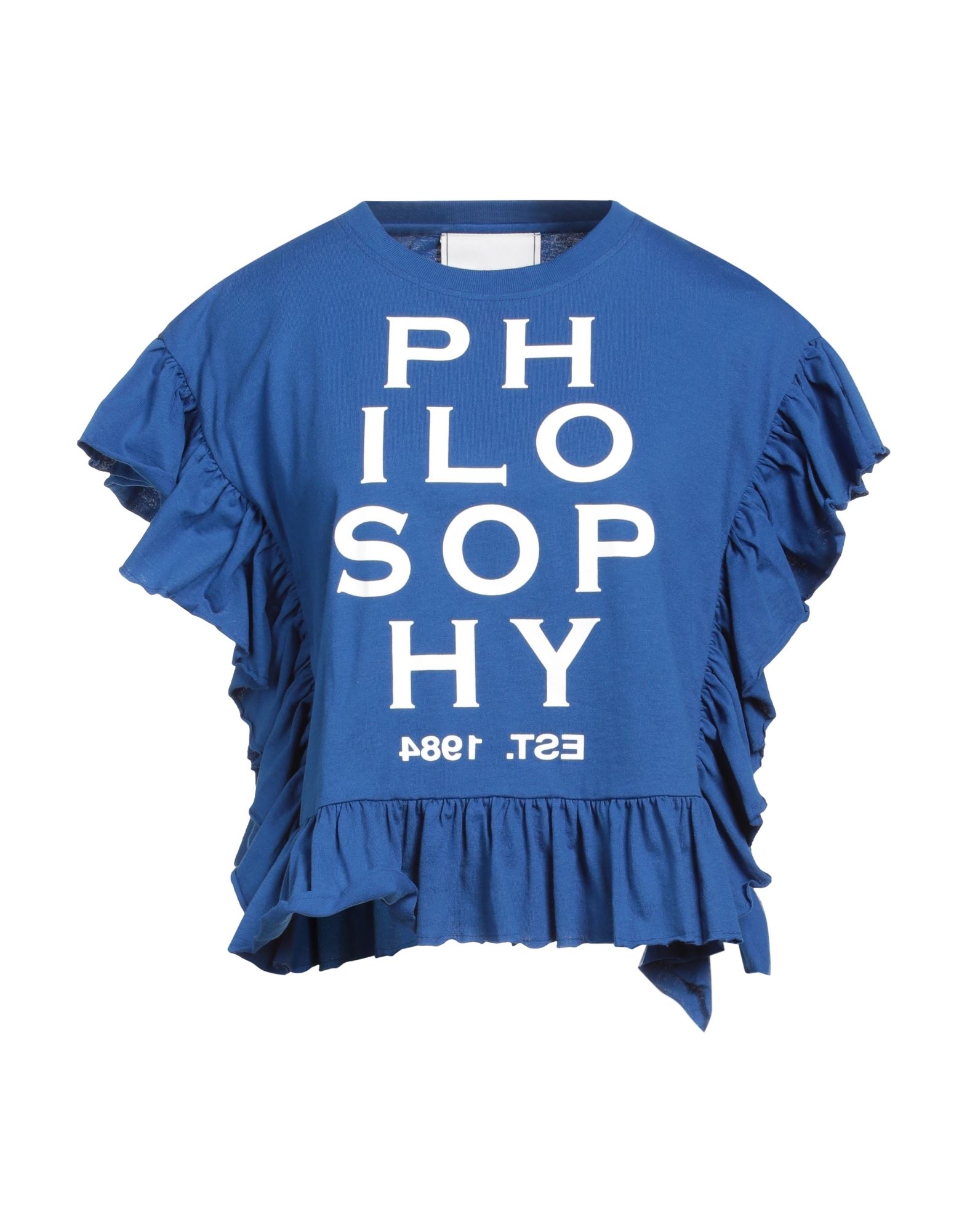 PHILOSOPHY di LORENZO SERAFINI T-shirts Damen Blau von PHILOSOPHY di LORENZO SERAFINI