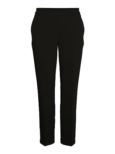 PIECES Damen Pcboss Mw Ankle Pants Noos, Schwarz, XS von PIECES