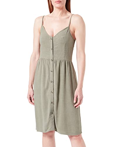 Pieces Women's PCVINSTY Slip Dress NOOS Kleid, Deep Lichen Green, XS von PIECES