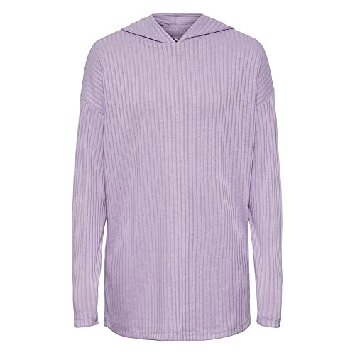 Pieces Mädchen Lpmolly Hoodie Noos Tw Pullover, Purple Rose, 158 EU von PIECES