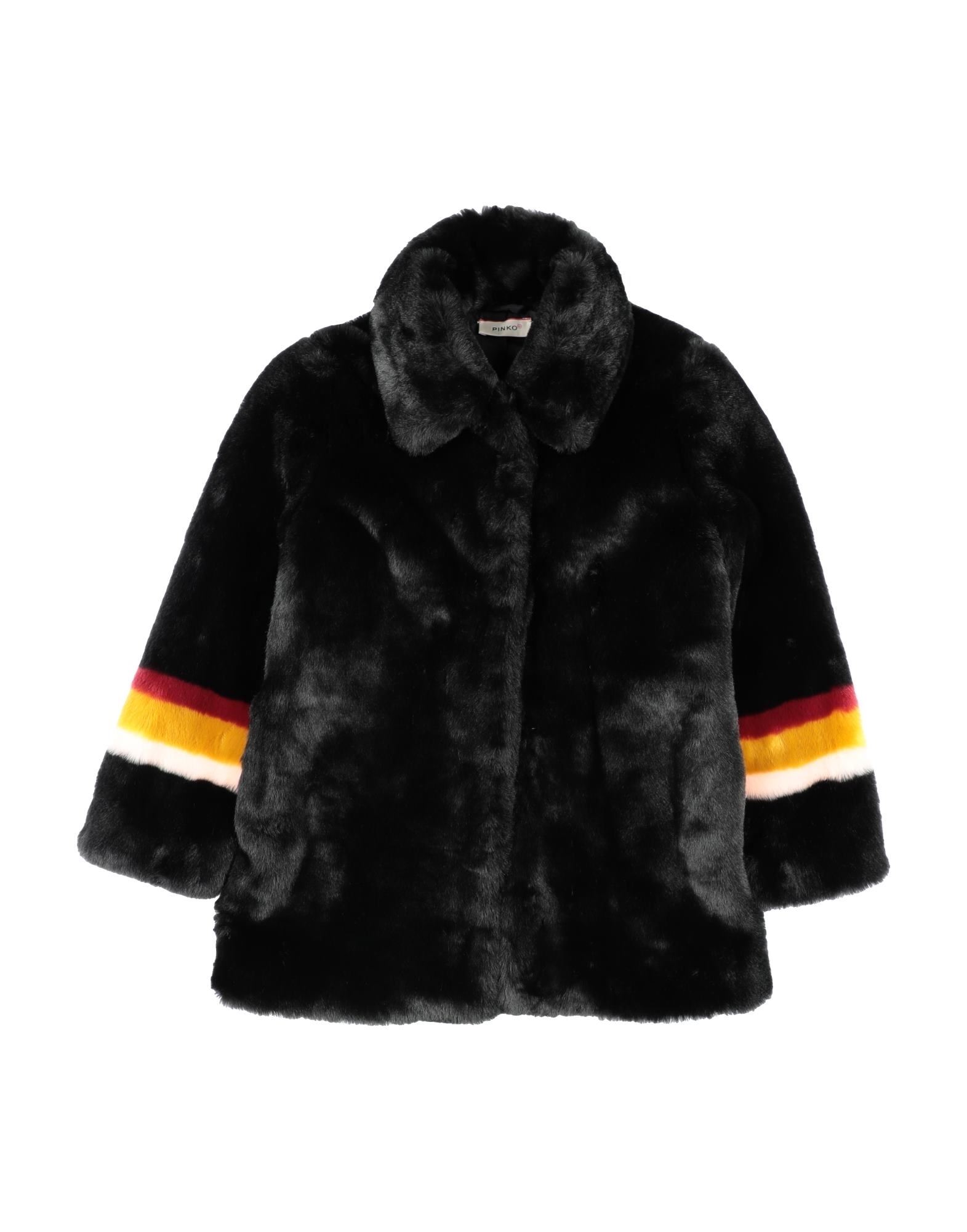 PINKO UP Shearling- & Kunstfell Kinder Schwarz von PINKO UP