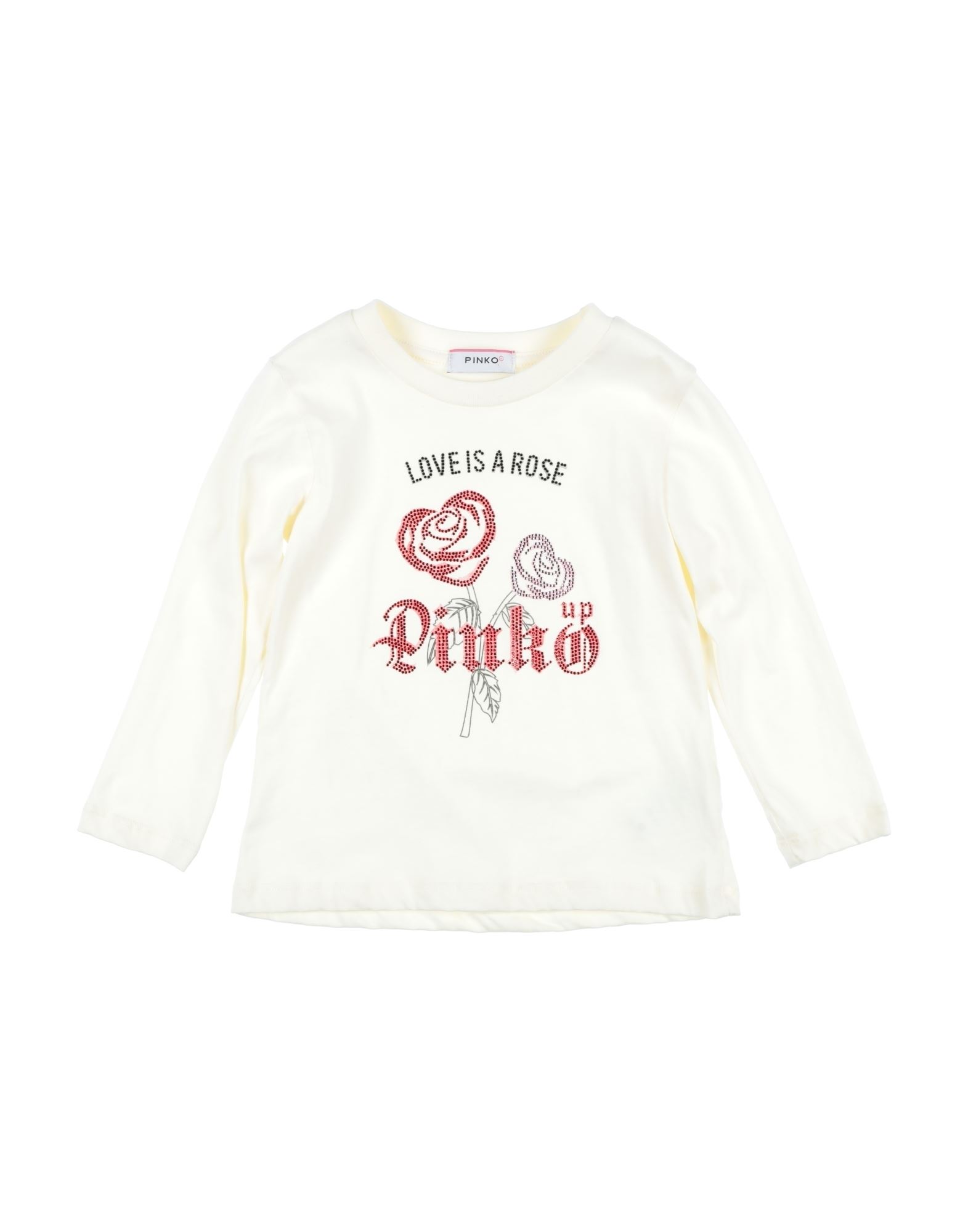 PINKO UP T-shirts Kinder Cremeweiß von PINKO UP