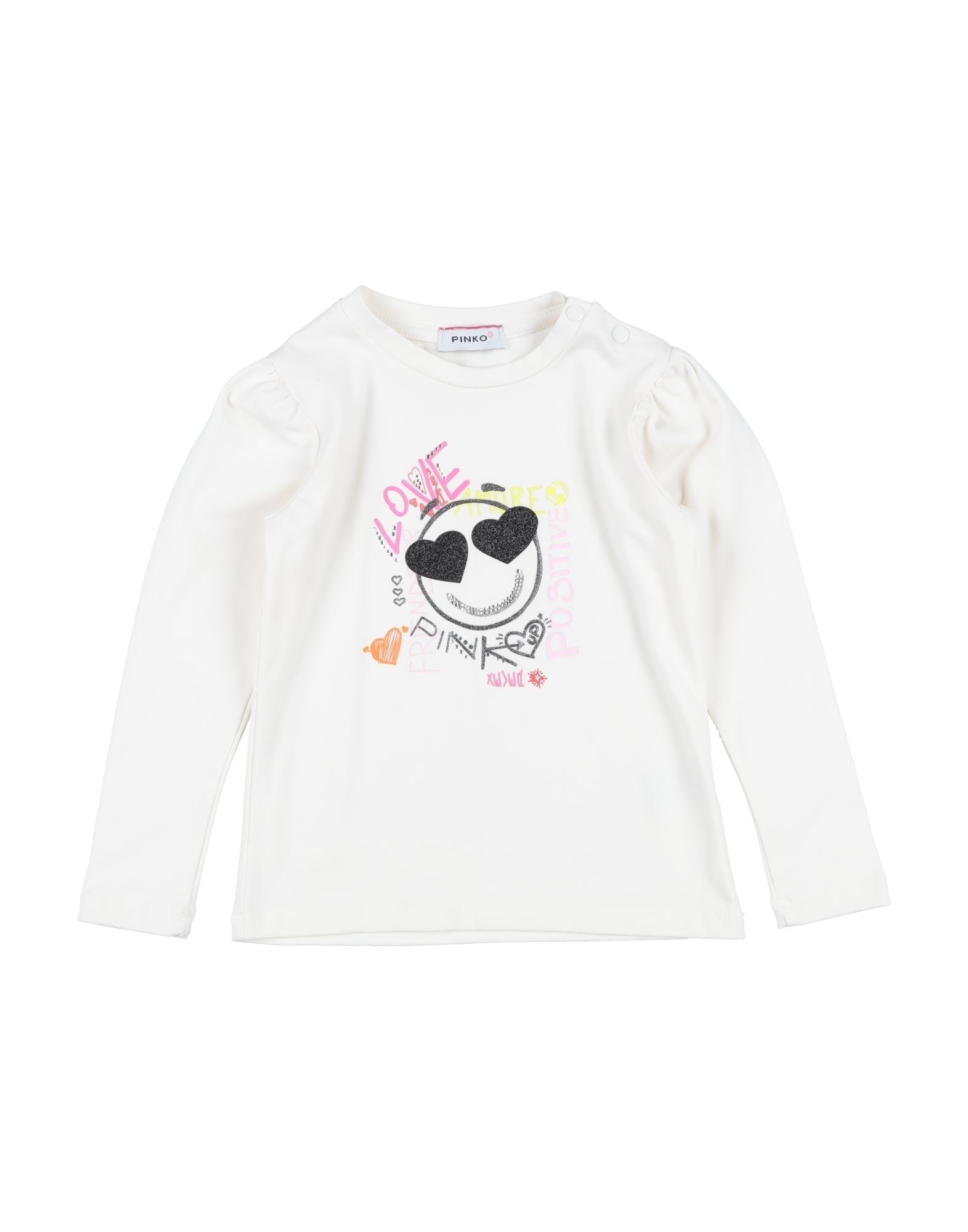 PINKO UP T-shirts Kinder Cremeweiß von PINKO UP