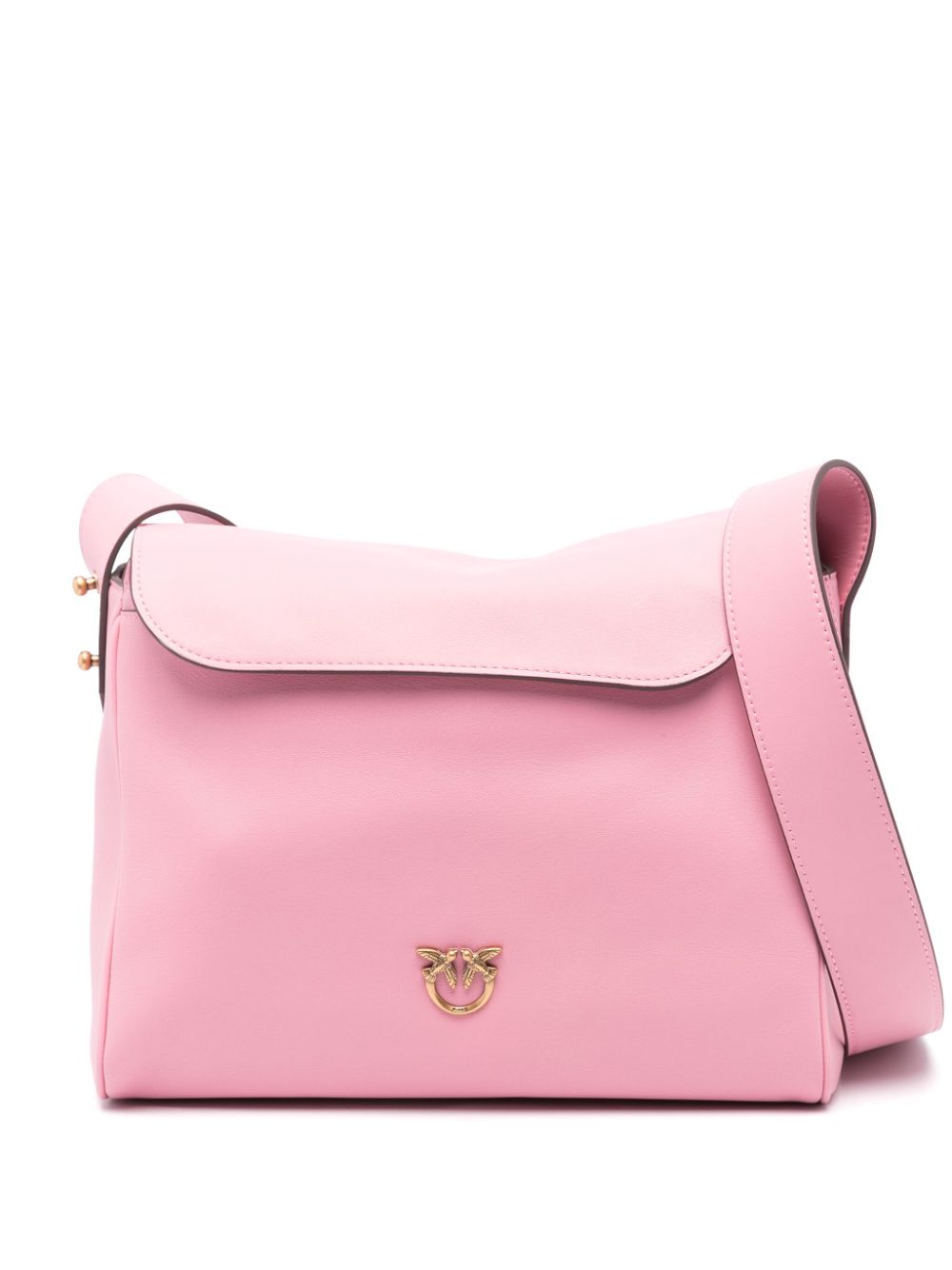 PINKO Leaf Schultertasche - Rosa von PINKO