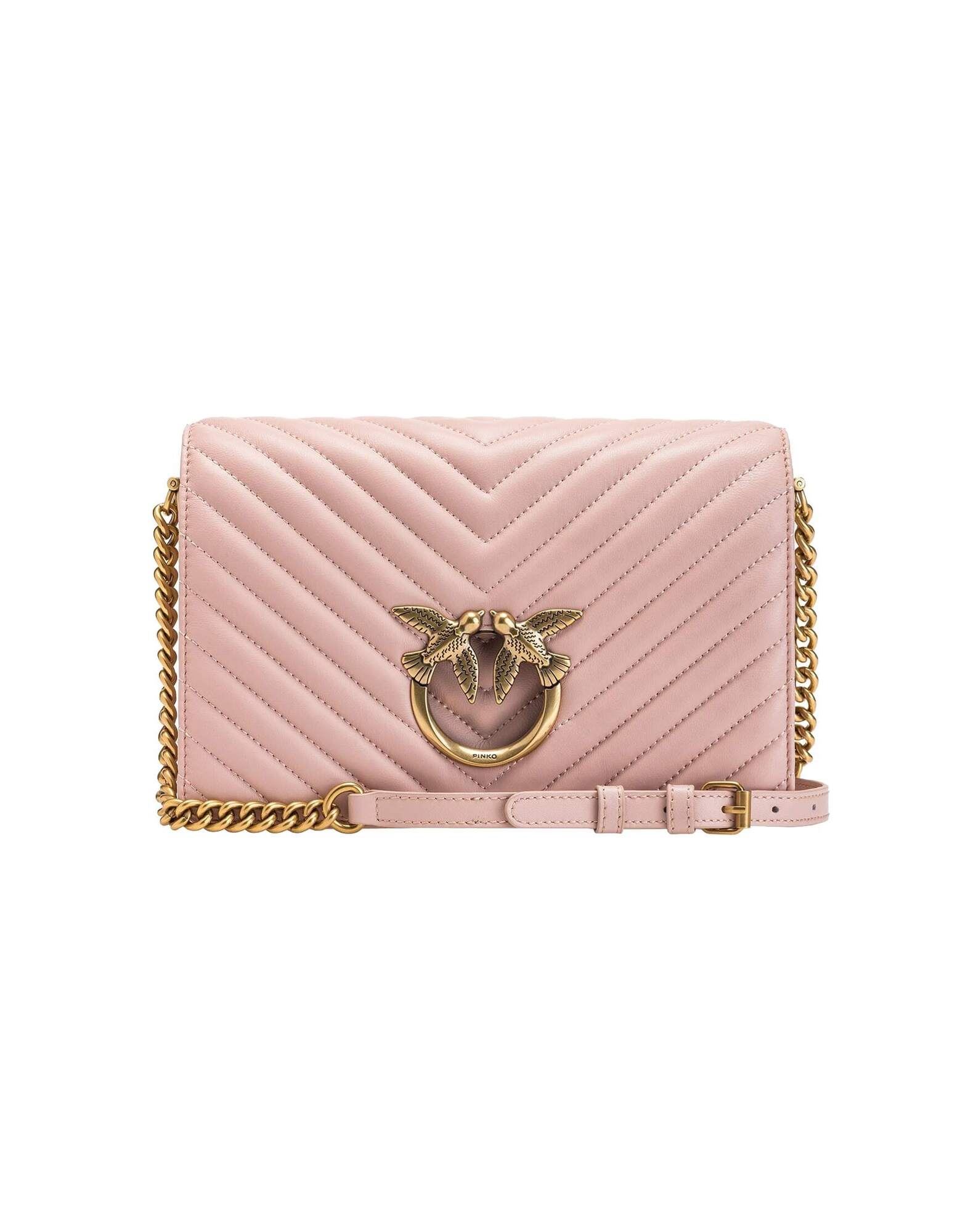 PINKO Schultertasche Damen Rosa von PINKO