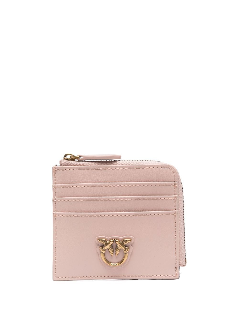 PINKO Portemonnaie mit Logo - Rosa von PINKO