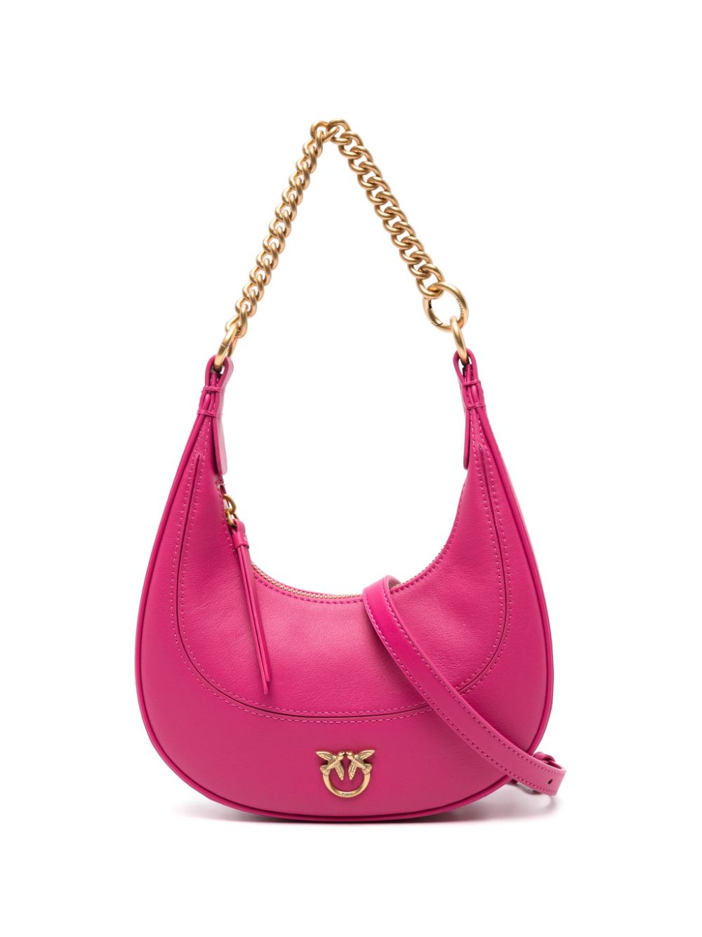 PINKO Mini Brioche Schultertasche - Rosa von PINKO