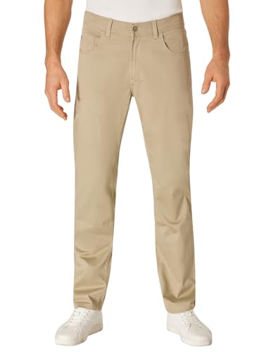 PIONEER AUTHENTIC JEANS Herren Freizeithose Rando | Männer Stoffhose | Regular Fit | beige 5517 8113 | 35W - 34L von PIONEER AUTHENTIC JEANS